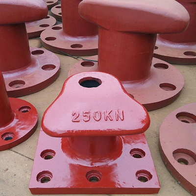 150T Marinha de amarre Bollardo resistente a intempéries durável cabeça de tee