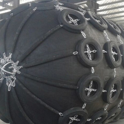Fender de borracha preto Yokohama com fácil instalação e certificação BV