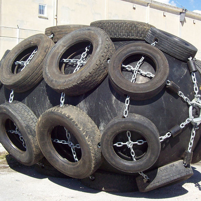 Fenders de borracha pneumáticos de 50 kPa a 80 kPa