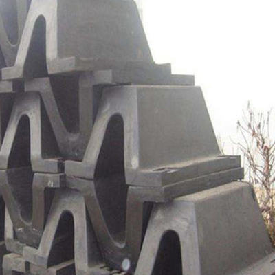 Fender de borracha de arco negro de alta resistência à abrasão para proteção de portos