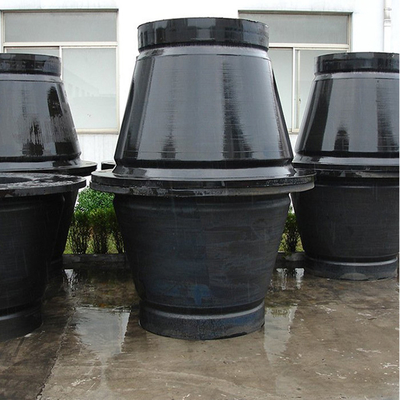 Fender de borracha de cone de alta durabilidade e eficiência com baixa manutenção