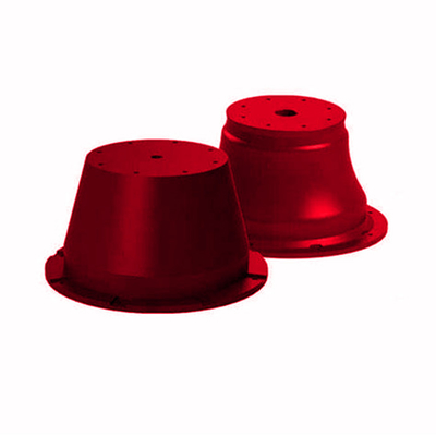 Fenders de borracha de cone preto personalizados para soluções de sistemas de atracação de navios