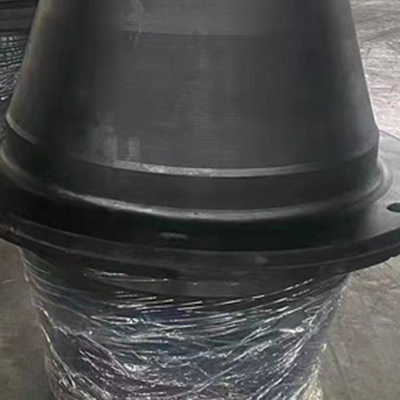 Fender de borracha de cone para proteção de docas e barcos