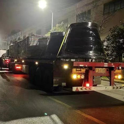 Fender de borracha de cone para proteção de docas e barcos