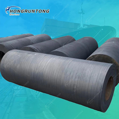 Fenders marinhos cilíndricos negros Fenders duráveis para alto impacto e baixa manutenção