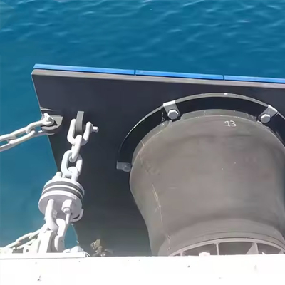 Fender de borracha de cone de alta absorção de energia com painel frontal e serviço de corte de processamento
