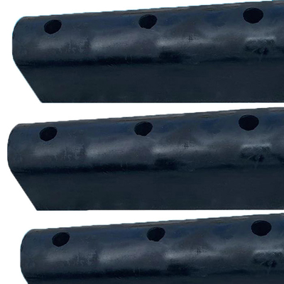 Fenders do tipo D para barcos Fenders de borracha marinha para estruturas de aço de docas