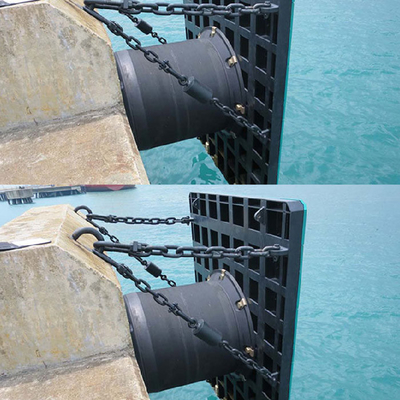 China Profissional Super Cell Boat Fender de borracha Marine para atracação