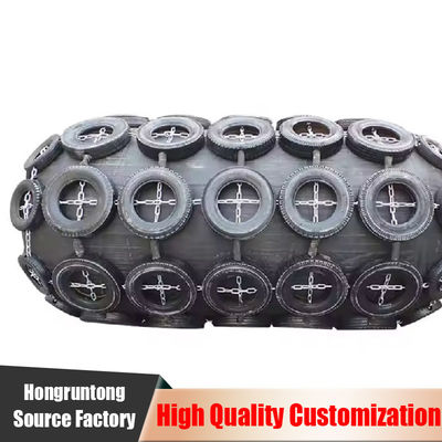 1.5m Pneumático Fenders Marítimo Alta absorção de energia UV resistente Instalação fácil