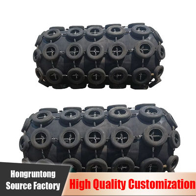 1.5m Pneumático Fenders Marítimo Alta absorção de energia UV resistente Instalação fácil