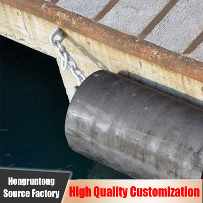 750×1800mm Fenders marinhos cilíndricos Superfície lisa Uso a longo prazo Resistente a choques