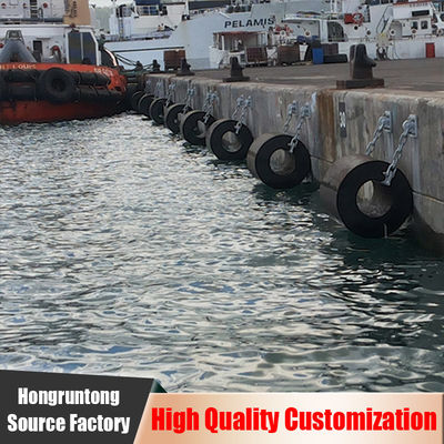 750×1800mm Fenders marinhos cilíndricos Superfície lisa Uso a longo prazo Resistente a choques