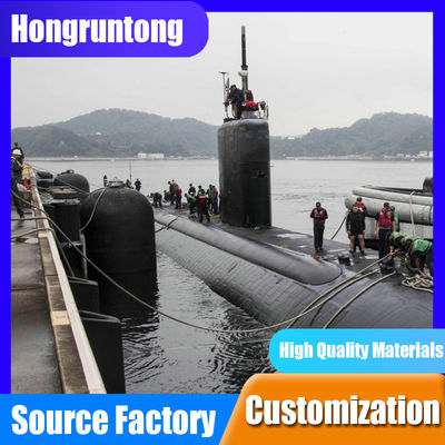 Fenders de submarinos reduzidos ao desgaste e em conformidade com as normas marítimas internacionais