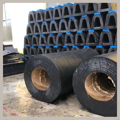 Guarda-corpos Marinhos Cilindricos de Carga Pesada, Estáveis para Atracação, Baixo Custo de Manutenção, Para-choques de Borracha para Doca