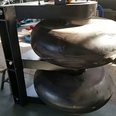 Fenders de rolos marinhos com excelente absorção de choques longa vida útil e alta estabilidade para terminais portuários