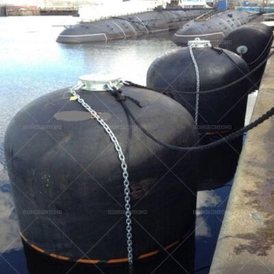 Fenders de submarino com baixa força de reação desempenho resistente ao desgaste do amortecedor de choque para atracação naval