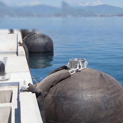 Borracha natural de nível superior disponível ISO17357 do tamanho feito sob encomenda dos para-lamas marinhos dos para-choques submarinos: padrão 2014