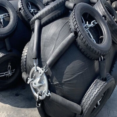 Fender pneumático Yokohama Fender de borracha com forte estanqueidade de ar resistente a alta pressão e design flexível para proteção marítima