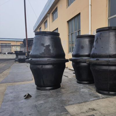 Fenders de borracha cônica com alta absorção de impacto resistente à corrosão da água do mar e longa vida útil