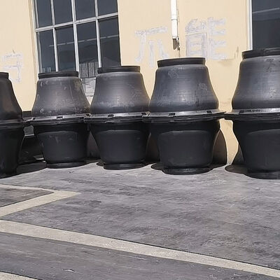 Flexíveis resistentes ao nevoeiro por compressão resistentes a baixo custo de manutenção Fenders de borracha de cone para docas marinhas