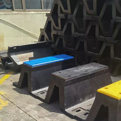 Marine V Fender Dock Bumper com alta absorção de energia Construção de borracha durável e baixa manutenção