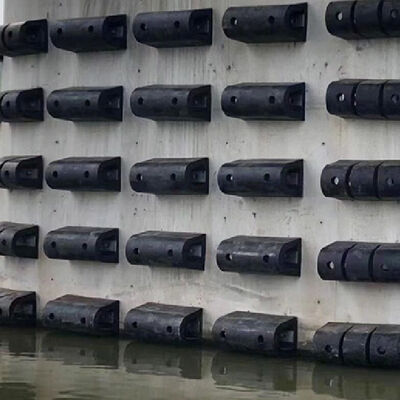 Defensas Tipo D Estrutura Estável Economizadora de Espaço Manutenção Simples Defensas de Borracha Marinha