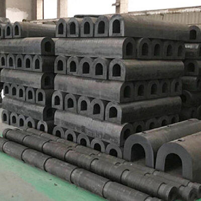 Anticolisão durável de longa duração Fenders de tipo D para proteção de atracação marítima