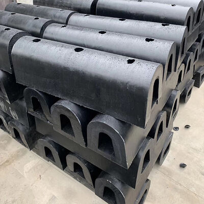 Anticolisão durável de longa duração Fenders de tipo D para proteção de atracação marítima