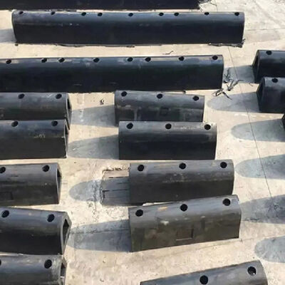 Para-choques de borracha marinha tipo D com absorção de choque anti-envelhecimento para atracação de barcos